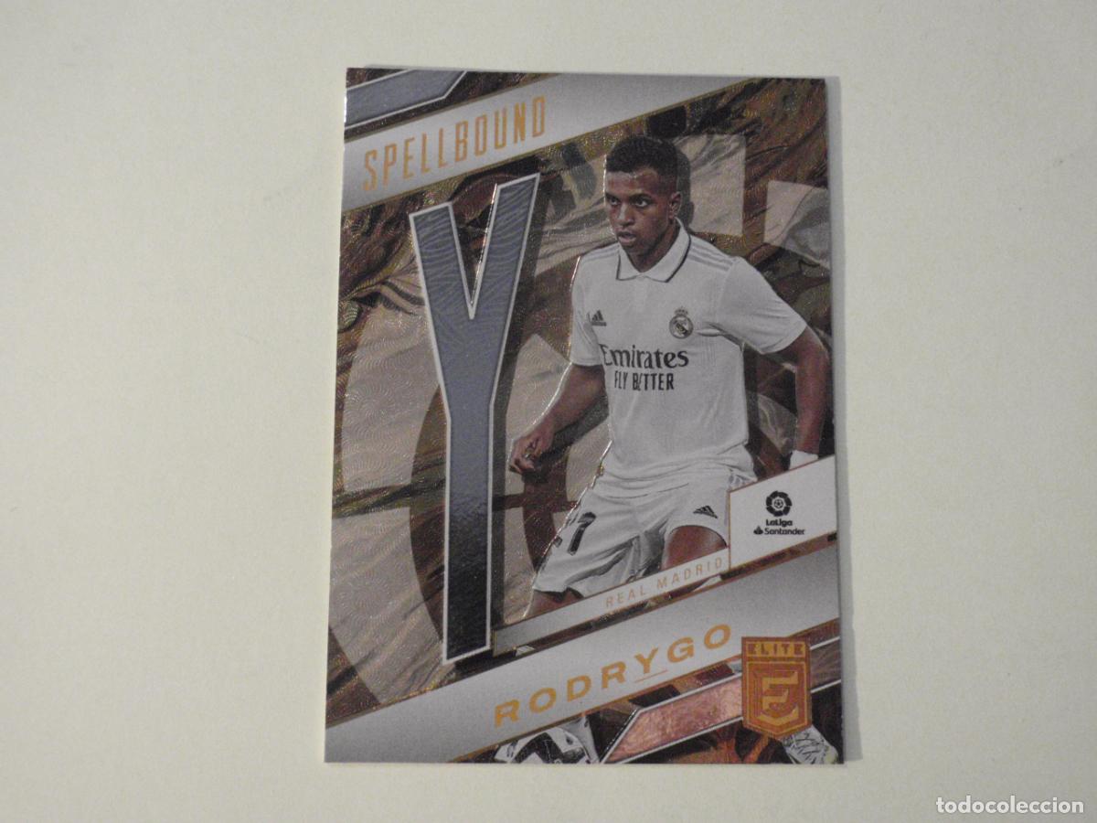 Cromos de f&uacute;tbol: 19 RODRYGO Real Madrid SPELLBOUND Y Trading Card DONRUSS ELITE LA LIGA SOCCER 2022 2023 Panini 22 23