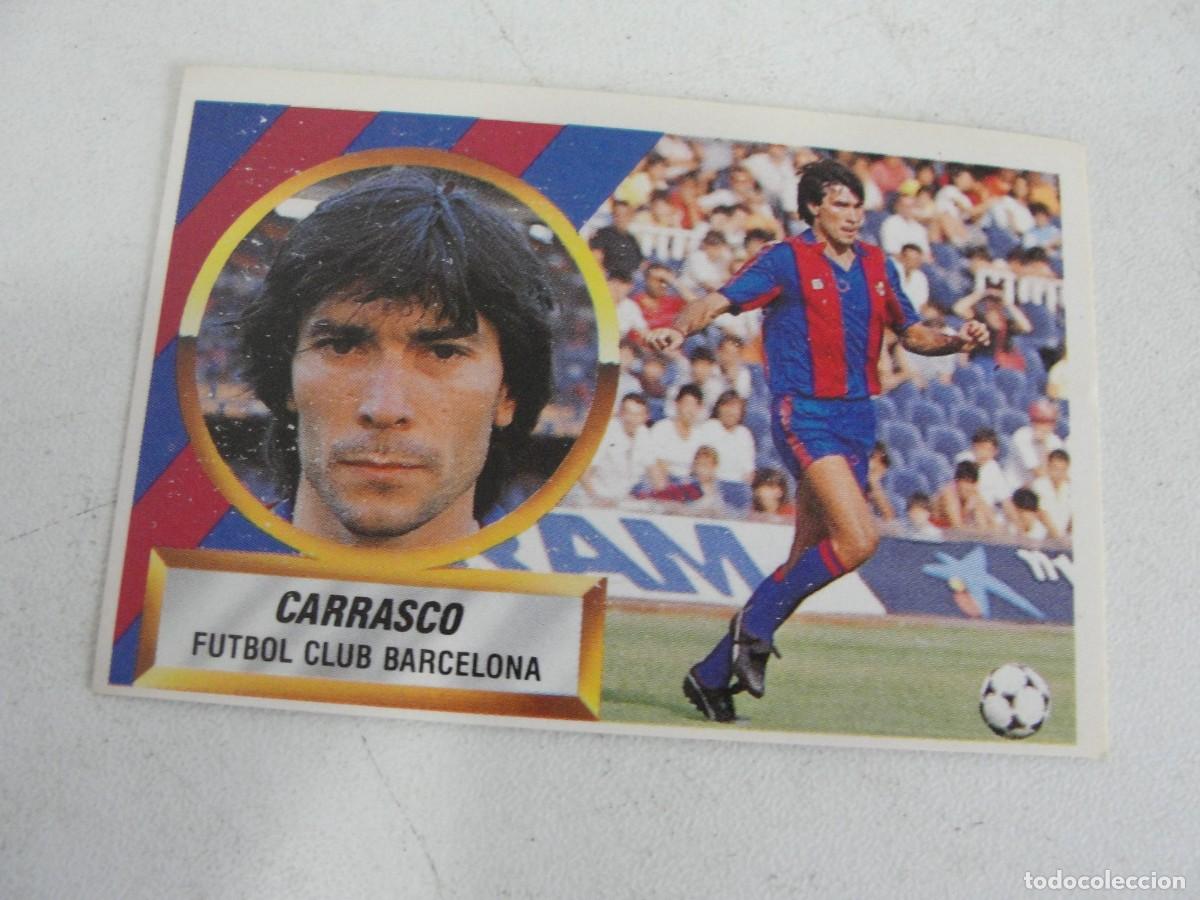 Cromos de f&uacute;tbol: LIGA ESTE 88 89 - BAR&Ccedil;A BARCELONA - LOBO CARRASCO - N&ordm; 16 A - NUNCA PEGADO - IMPECABLE