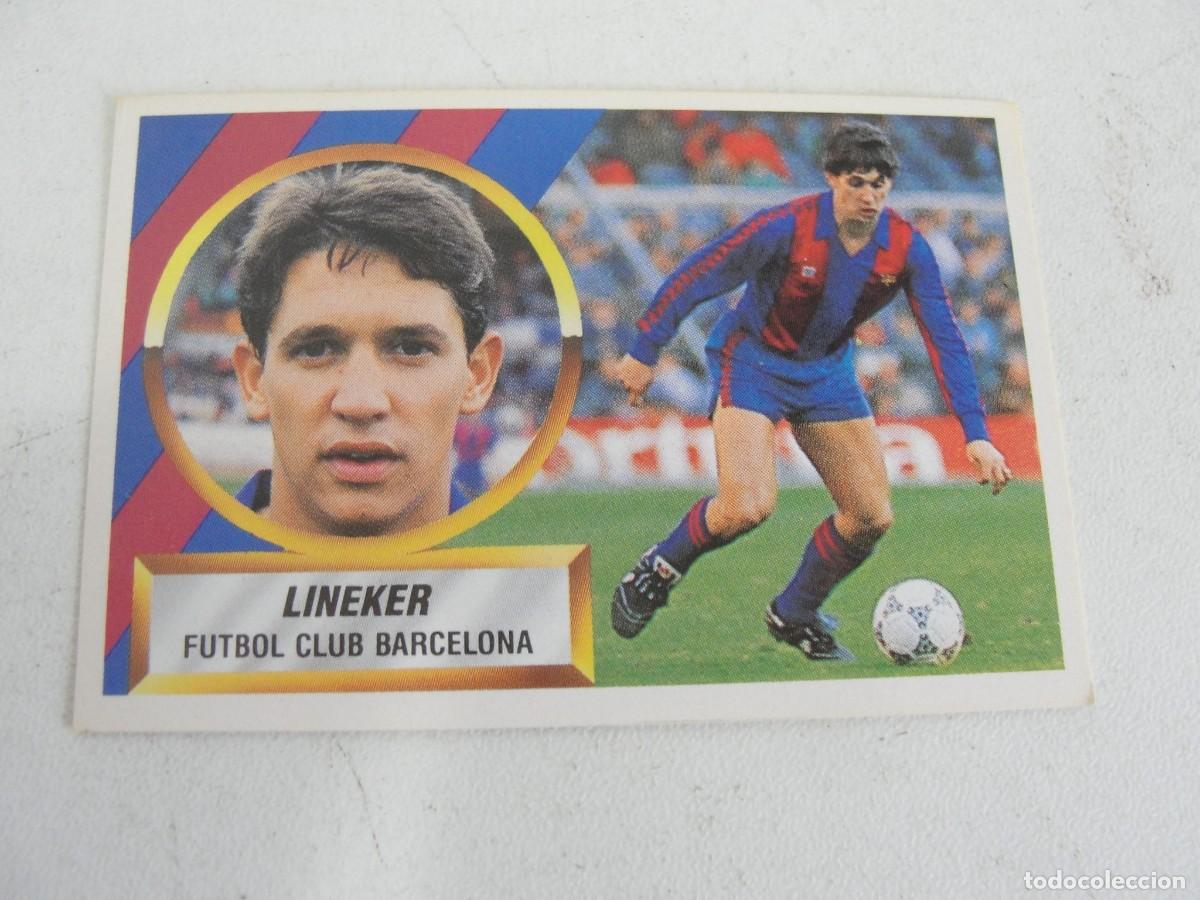 Cromos de f&uacute;tbol: LIGA ESTE 88 89 - BAR&Ccedil;A BARCELONA / N&ordm; 15 LINEKER - NUNCA PEGADO
