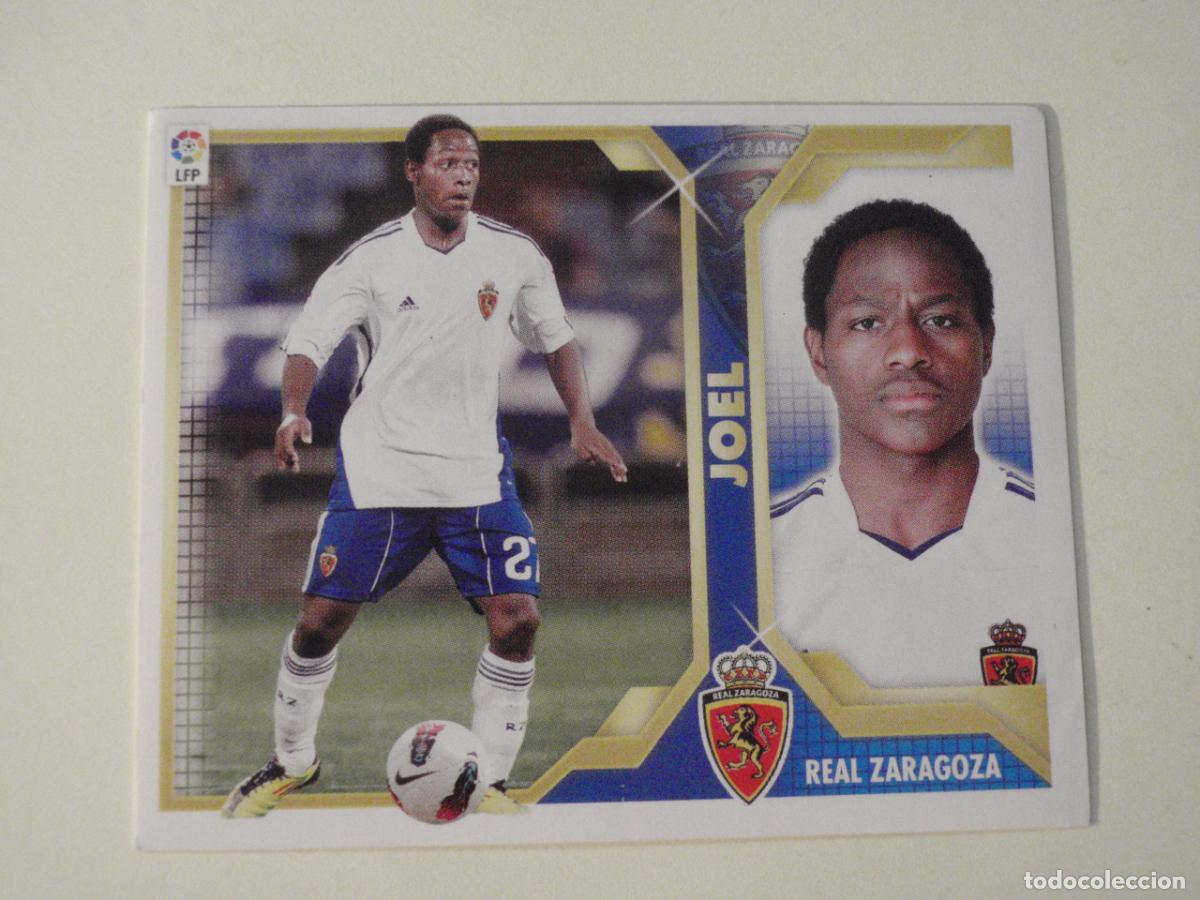 Cromos de f&uacute;tbol: Cromo JOEL Zaragoza COLOCA. LIGA EDICIONES ESTE 2011 2012. NUNCA PEGADO 11 12