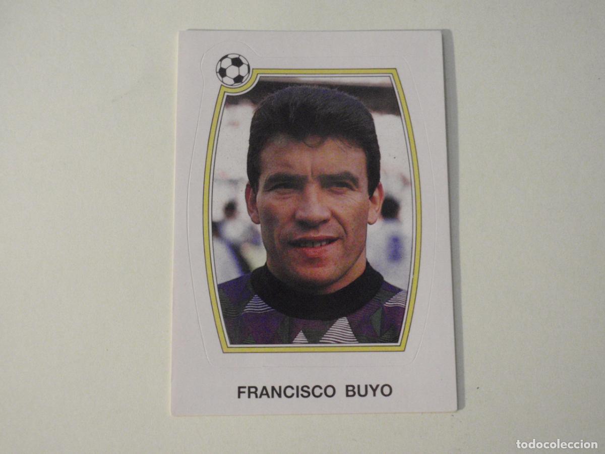 Cromos de f&uacute;tbol: Cromo 44 FRANCISCO BUYO Sevilla. ESTRELLAS DE LA LIGA FUTBOL 92 - 93 PANINI. 1992 1993