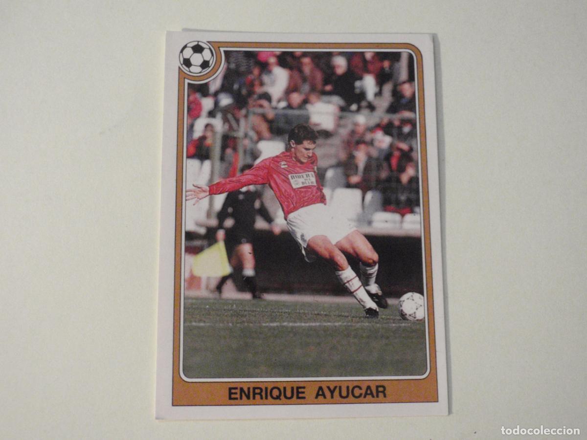Cromos de f&uacute;tbol: Cromo 132 AYUCAR Burgos. ESTRELLAS DE LA LIGA FUTBOL 92 - 93 PANINI. 1992 1993