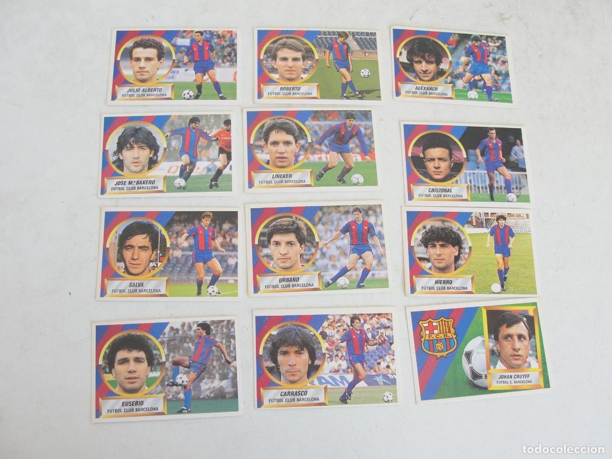 Cromos de f&uacute;tbol: LIGA ESTE 88 89 / 1988 1989 - BARCELONA N&ordm; 7 SALVA - SIN PEGAR JAMAS - IMPECABLE - BAR&Ccedil;A