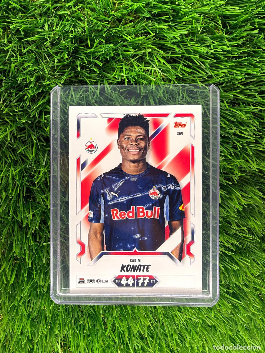 Cromos de f&uacute;tbol: N&ordm; 364 Karim Konat&eacute; FC Salzburgo Match Attax 26 27