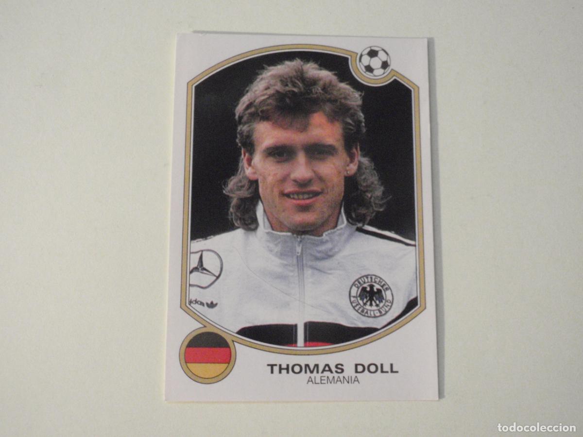 Cromos de f&uacute;tbol: Cromo 191 THOMAS DOLL Alemania. ESTRELLAS DE LA LIGA FUTBOL 92 - 93 PANINI. 1992 1993