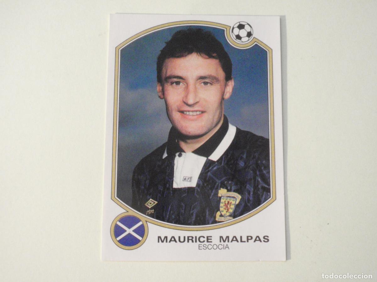 Cromos de f&uacute;tbol: Cromo 202 MAURICE MALPAS Escocia. ESTRELLAS DE LA LIGA FUTBOL 92 - 93 PANINI. 1992 1993
