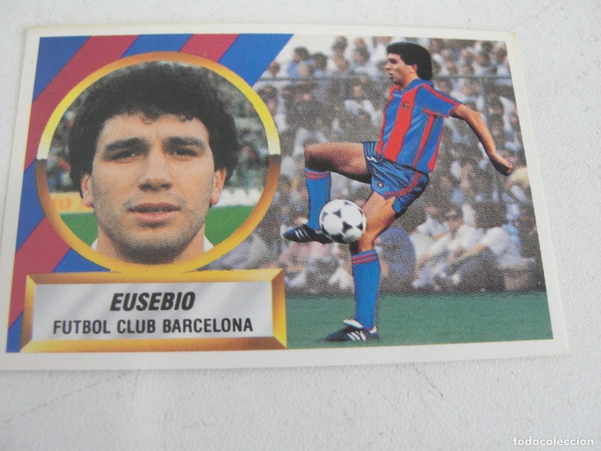 Cromos de f&uacute;tbol: liga este 88 89 - barcelona n&ordm; 9 EUSEBIO / BAR&Ccedil;A - NUNCA PEGADO - PERFECTO ESTADO