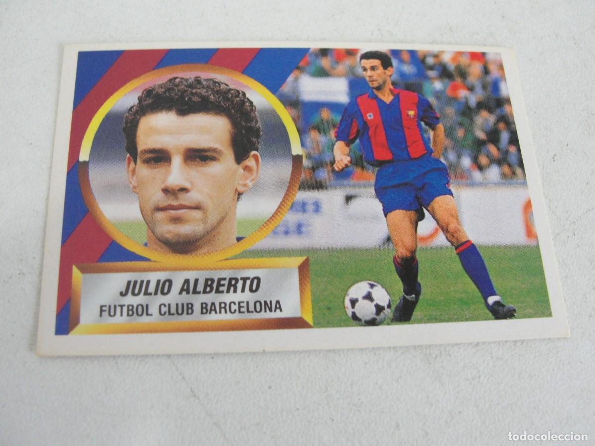 Cromos de f&uacute;tbol: liga este 88 89 - barcelona 5 A - JULIO ALBERTO - BAR&Ccedil;A / NUNCA PEGADO - COMO NUEVO DE HOY