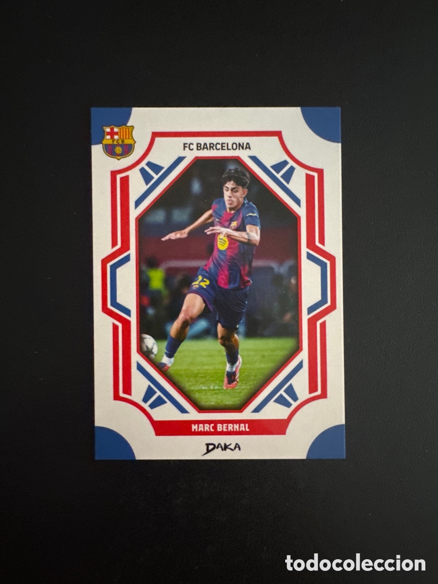 Cromos de f&uacute;tbol: BERNAL BARCELONA N&Uacute;MERO 12B DAKA 2025