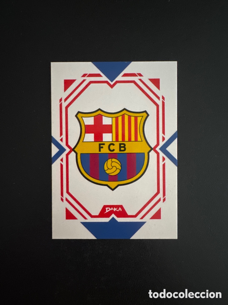 Cromos de f&uacute;tbol: ESCUDO BARCELONA N&Uacute;MERO 32A DAKA 2025