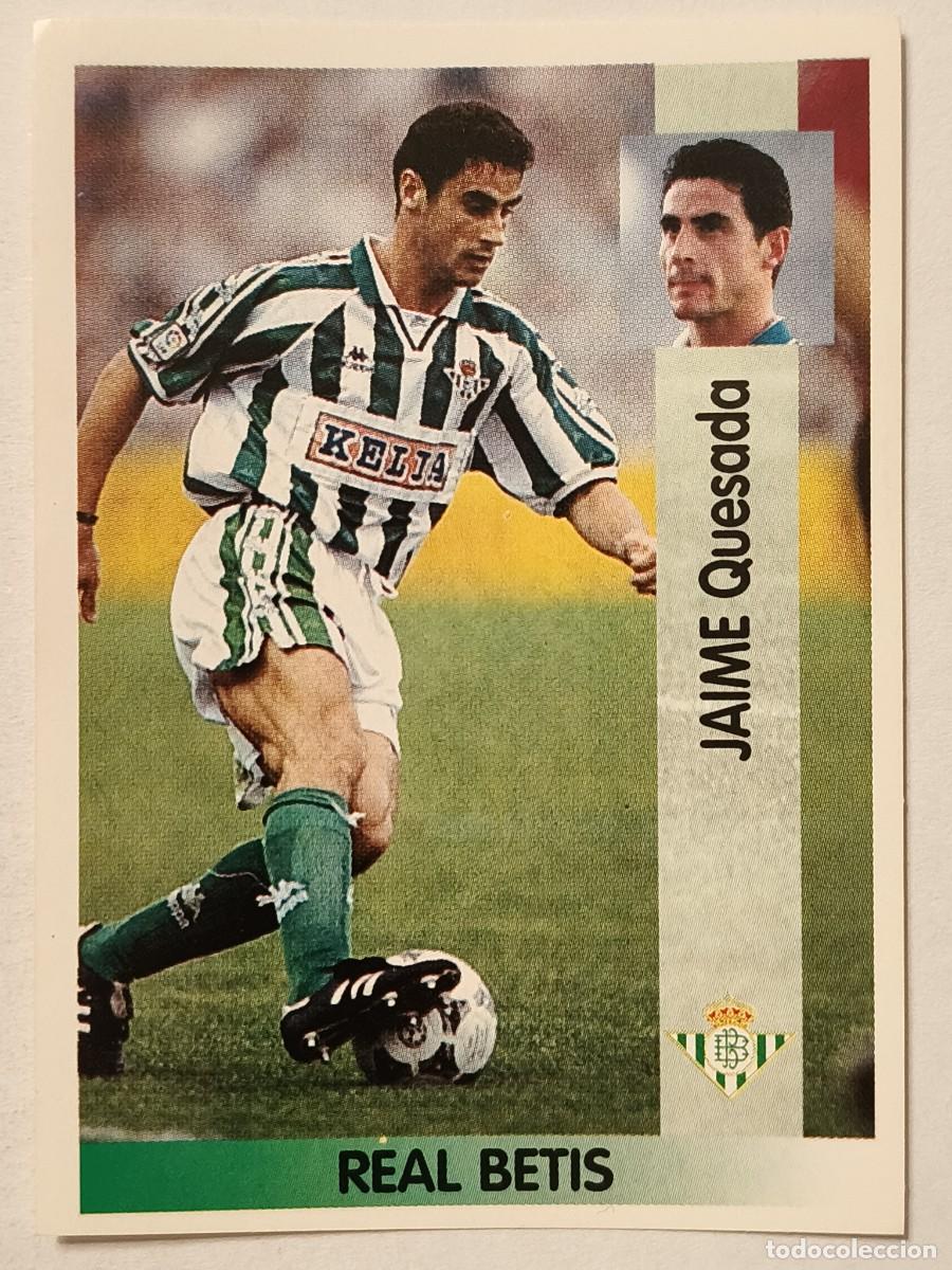 Cromos de f&uacute;tbol: #114 JAIME (REAL BETIS) LIGA 96/97 PANINI