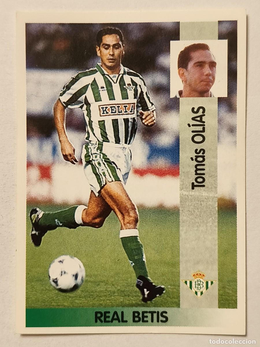 Cromos de f&uacute;tbol: #117 OLIAS (REAL BETIS) LIGA 96/97 PANINI