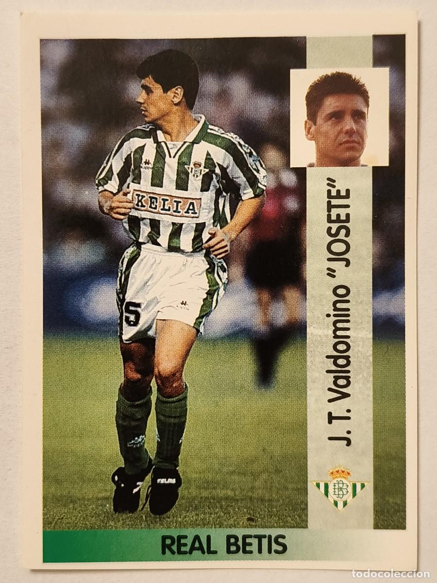 Cromos de f&uacute;tbol: #118 JOSETE (REAL BETIS) LIGA 96/97 PANINI