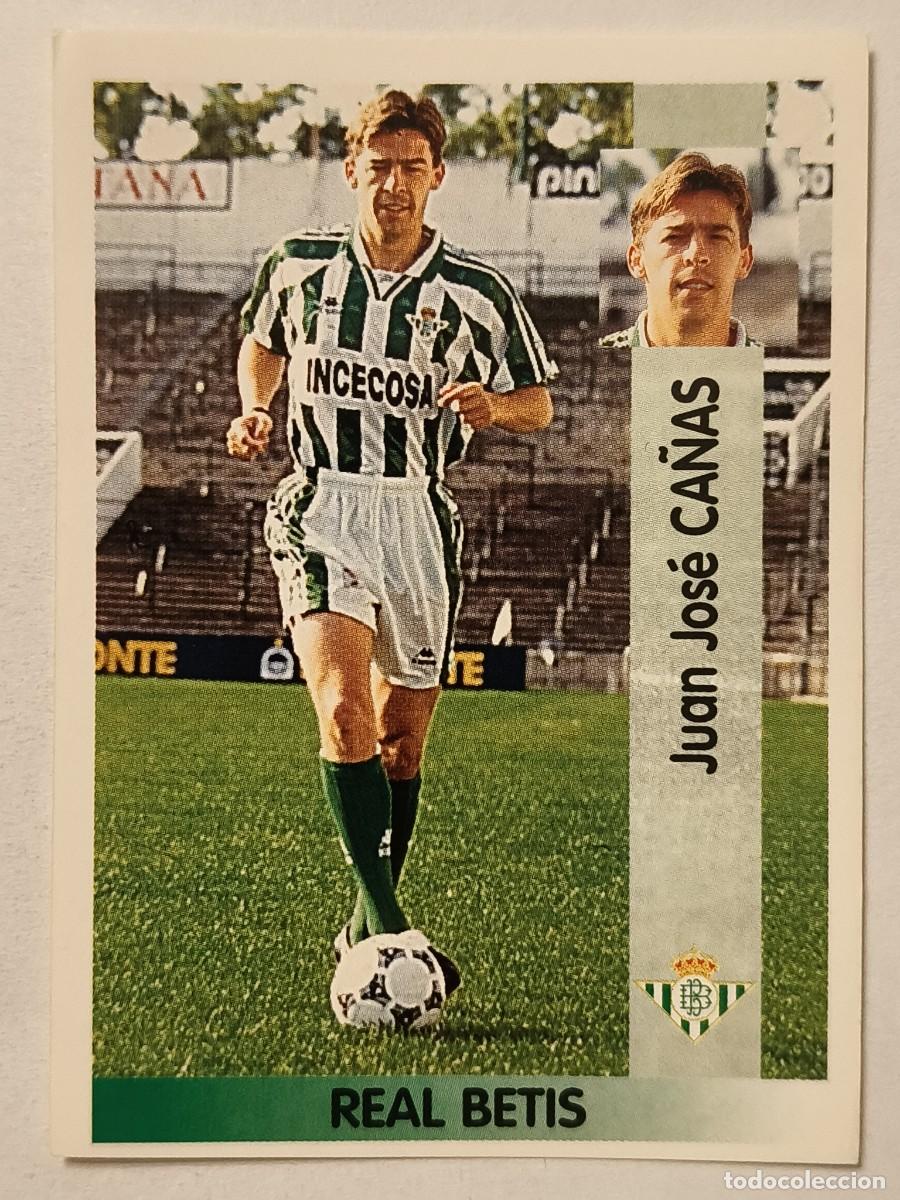 Cromos de f&uacute;tbol: #120 CA&Ntilde;AS (REAL BETIS) LIGA 96/97 PANINI