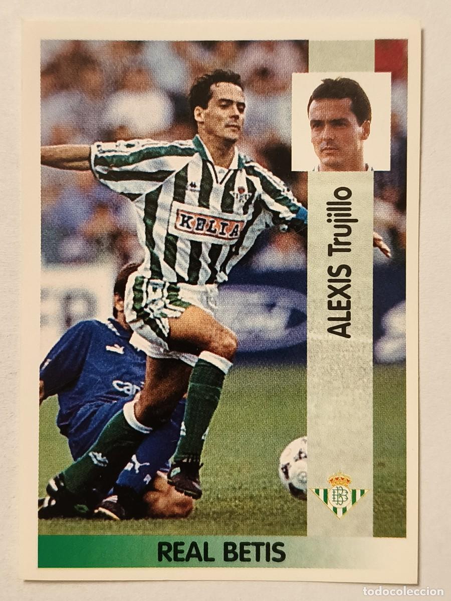 Cromos de f&uacute;tbol: #121 ALEXIS (REAL BETIS) LIGA 96/97 PANINI