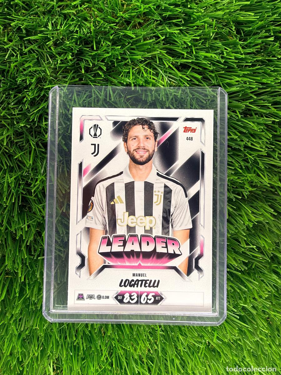 Cromos de f&uacute;tbol: N&ordm; 448 Manuel Locatelli Leader Juventus Match Attax 26 27