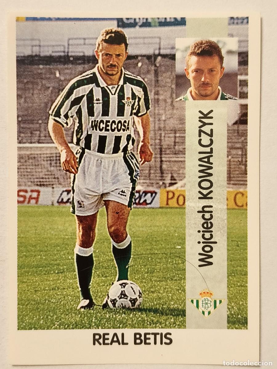 Cromos de f&uacute;tbol: #127 KOWALCZYK FONDO BLANCO (REAL BETIS) LIGA 96/97 PANINI