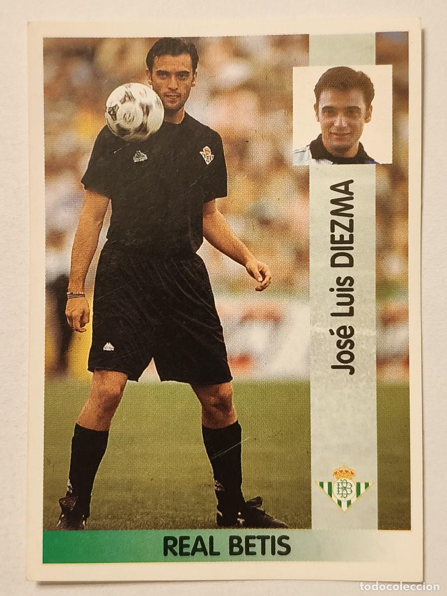 Cromos de f&uacute;tbol: #128 DIEZMA BAJA (REAL BETIS) LIGA 96/97 PANINI