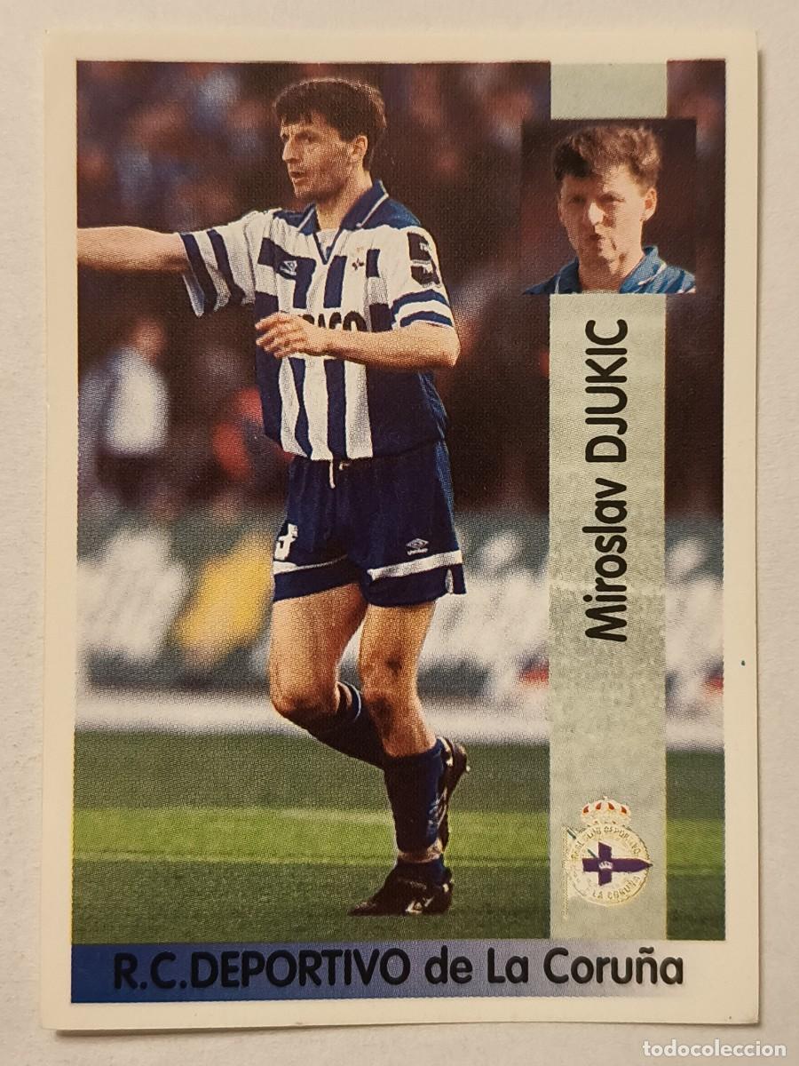Cromos de f&uacute;tbol: #132 DJUKIC (DEPORTIVO CORU&Ntilde;A) LIGA 96/97 PANINI
