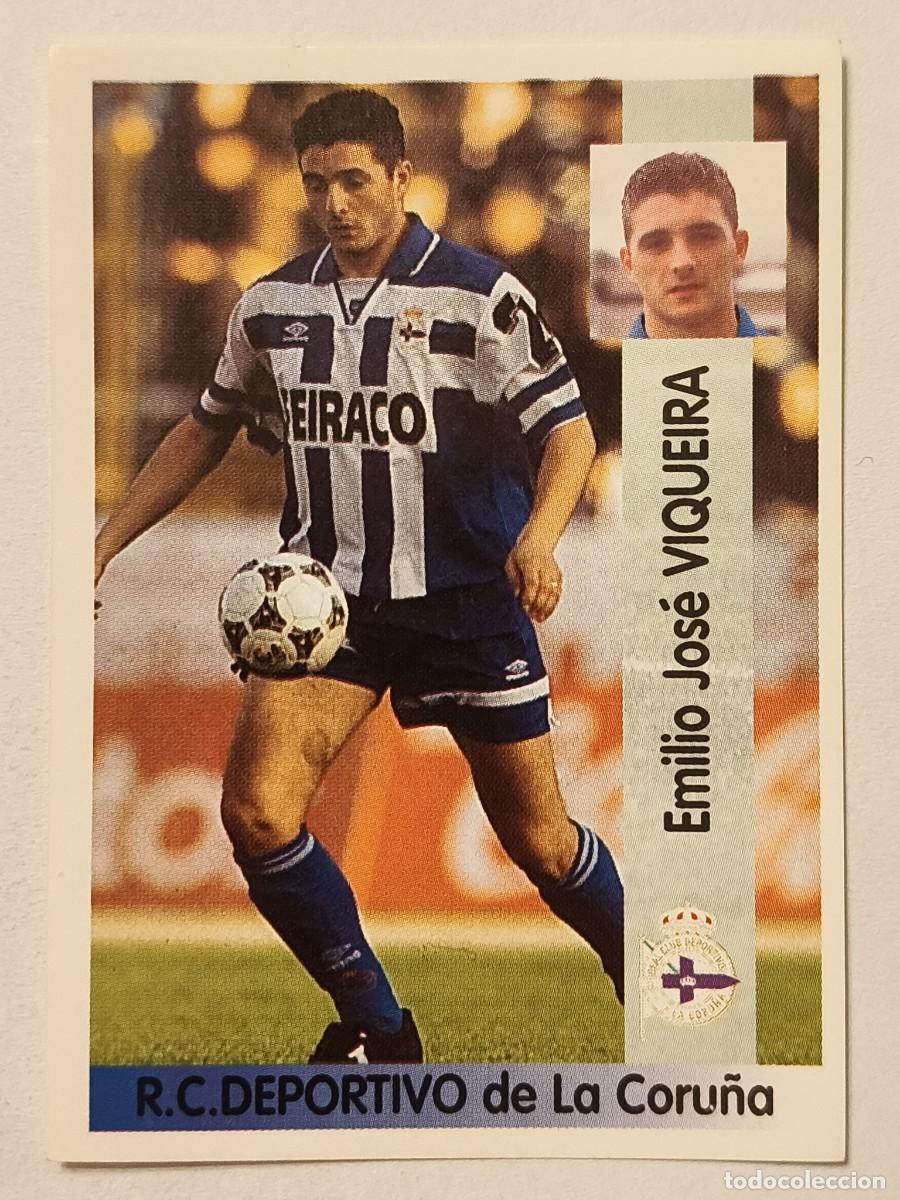 Cromos de f&uacute;tbol: #134 VIQUEIRA (DEPORTIVO CORU&Ntilde;A) LIGA 96/97 PANINI