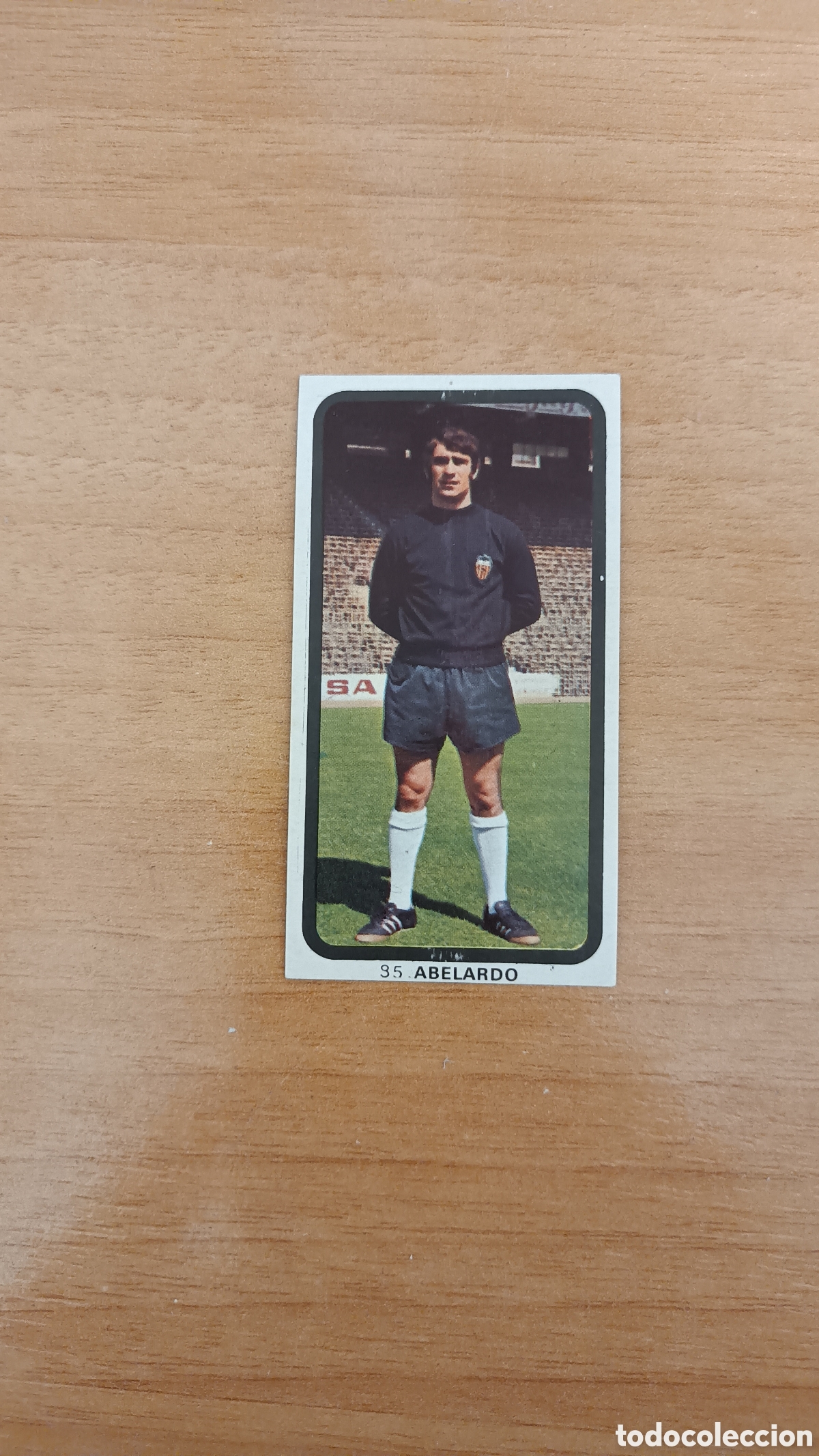 Cromos de f&uacute;tbol: ABELARDO Valencia R.Romero 74.75 NUEVO baja