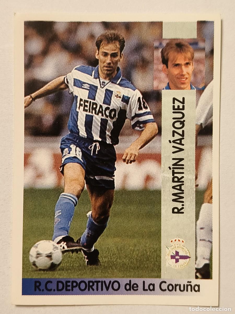 Cromos de f&uacute;tbol: #139 MARTIN VAZQUEZ (DEPORTIVO CORU&Ntilde;A) LIGA 96/97 PANINI