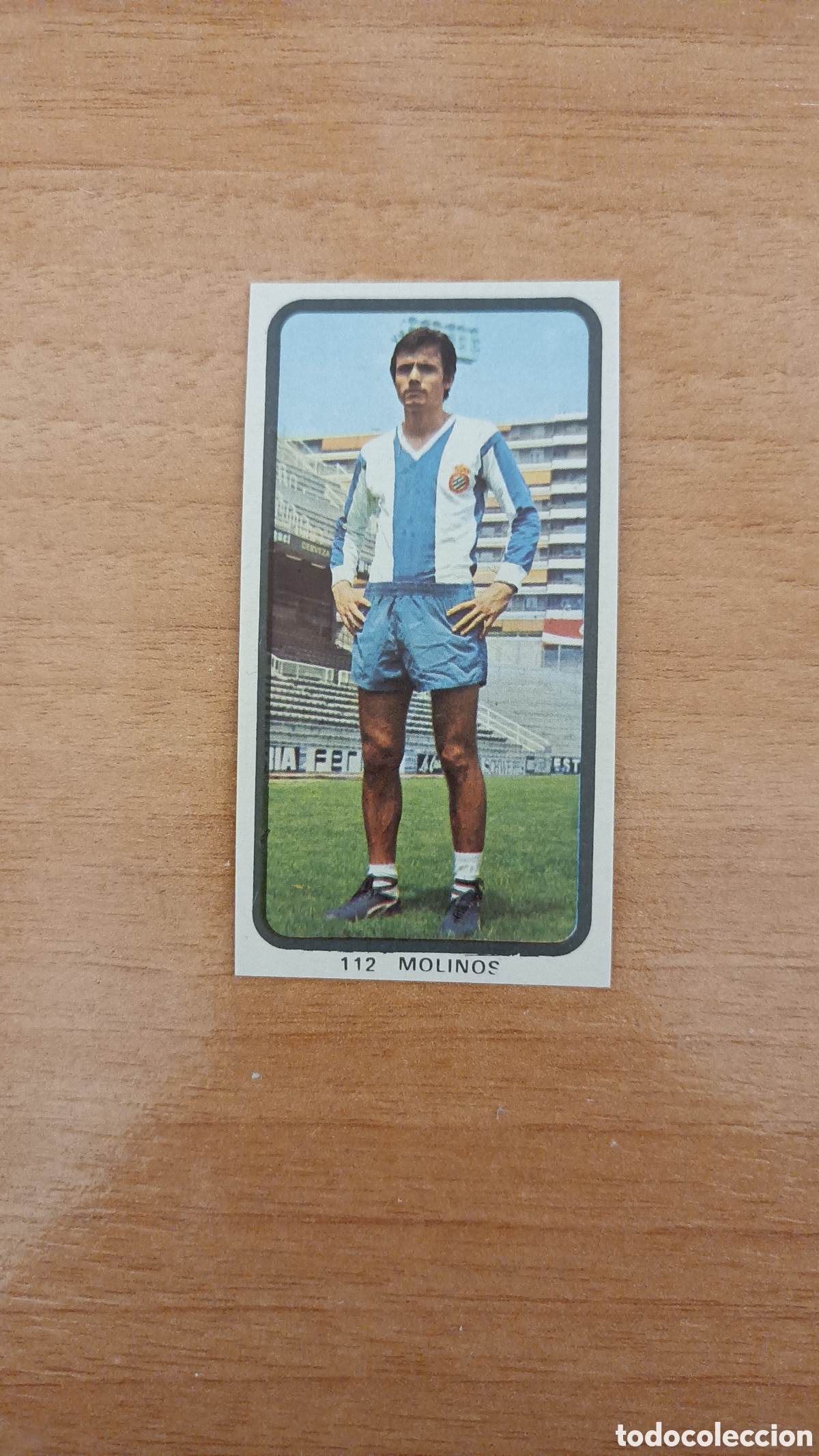 Cromos de f&uacute;tbol: MOLINOS Espa&ntilde;ol R.Romero 74.75 NUEVO