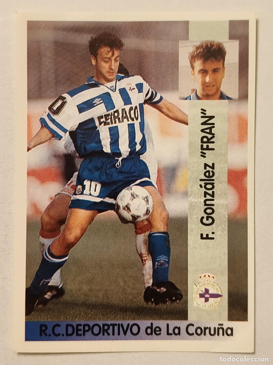 Cromos de f&uacute;tbol: #140 FRAN (DEPORTIVO CORU&Ntilde;A) LIGA 96/97 PANINI