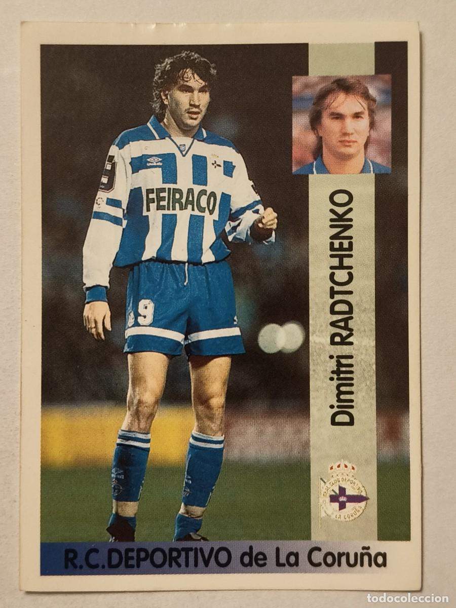 Cromos de f&uacute;tbol: #142 RADTCHENKO BAJA (DEPORTIVO CORU&Ntilde;A) LIGA 96/97 PANINI