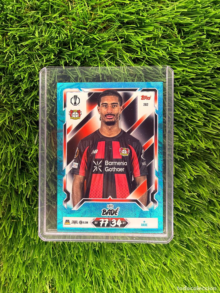 Cromos de f&uacute;tbol: N&ordm; 282 Lo&iuml;c Bad&eacute; Rare Bayer Leverkusen Match Attax 26 27