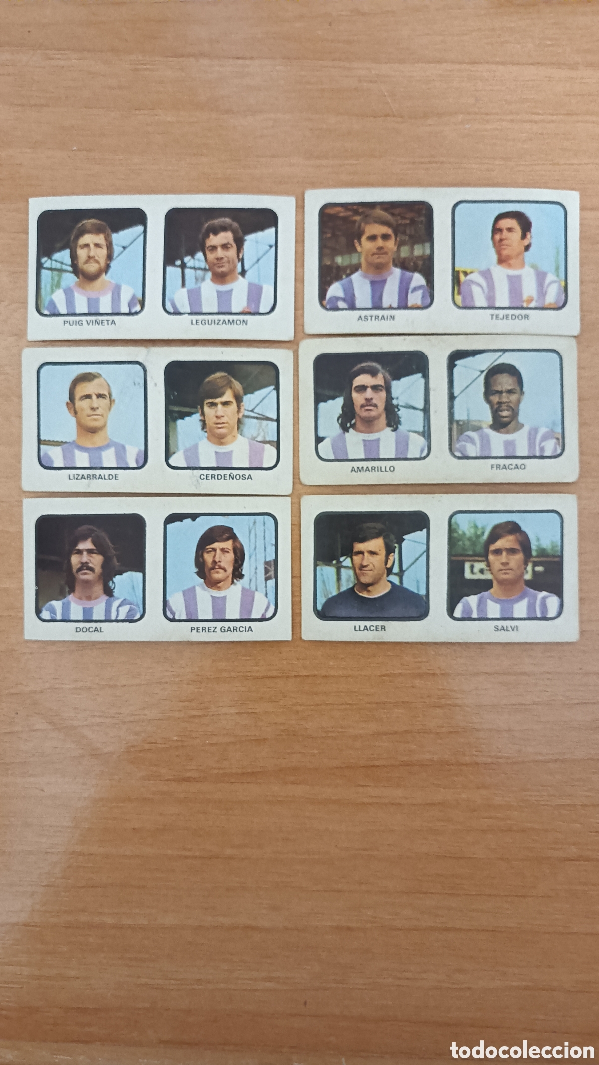 Cromos de f&uacute;tbol: VALLADOLID R.Romero 74.75 NUEVOS