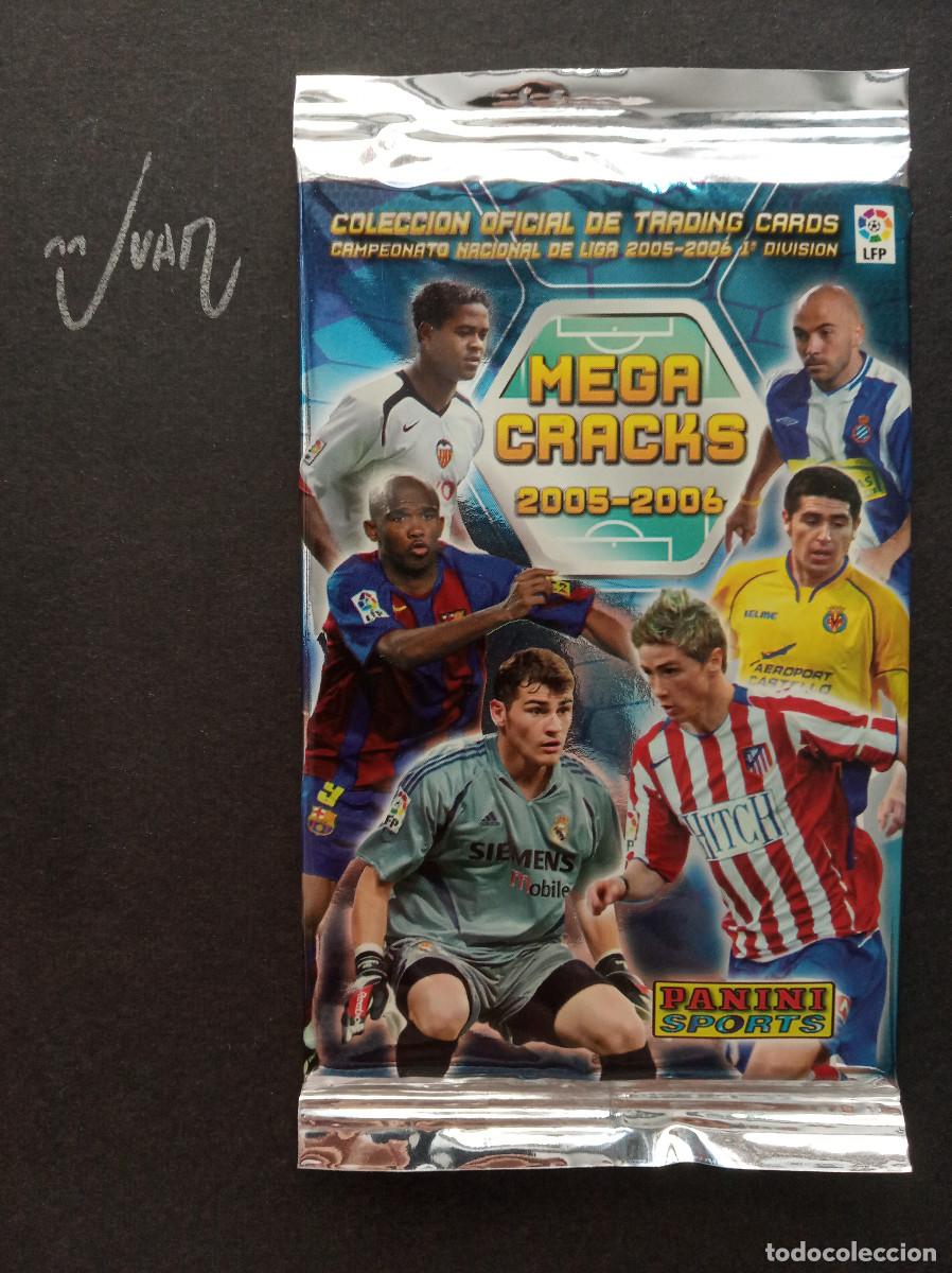 Cromos de f&uacute;tbol: SOBRE SIN ABRIR MEGACRACKS ⚽ PANINI &reg; 2005 2006 MGK 05 06 MEGA CRACKS MESSI SECOND YEAR ROOKIE ?