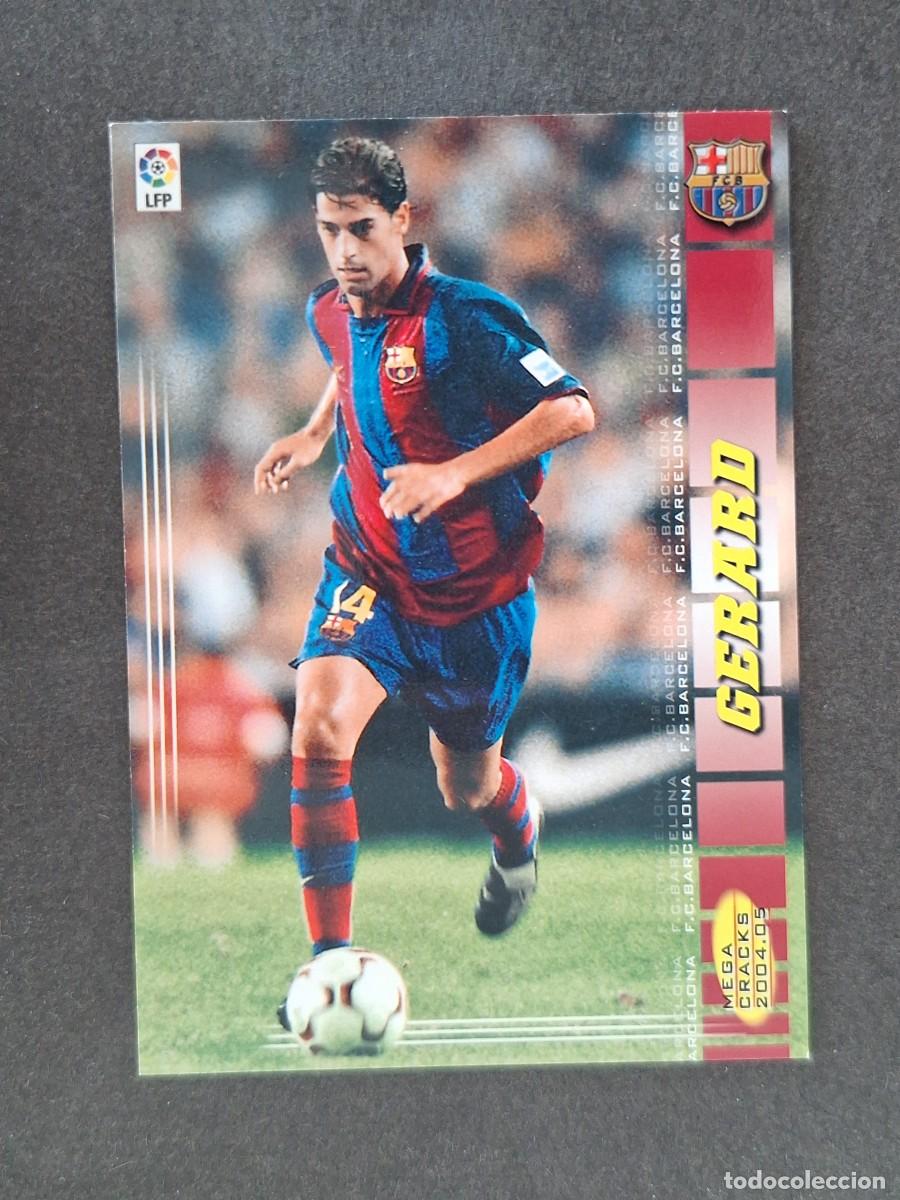 Cromos de f&uacute;tbol: L3 GERARD F. C. BARCELONA 65 PANINI MEGACRACKS 2004 2005 04 05