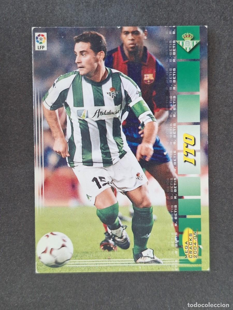 Cromos de f&uacute;tbol: L3 ITO REAL BETIS BALOMPIE 81 PANINI MEGACRACKS 2004 2005 04 05