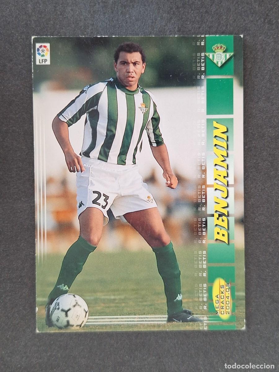 Cromos de f&uacute;tbol: L3 BENJAMIN REAL BETIS BALOMPIE 84 PANINI MEGACRACKS 2004 2005 04 05