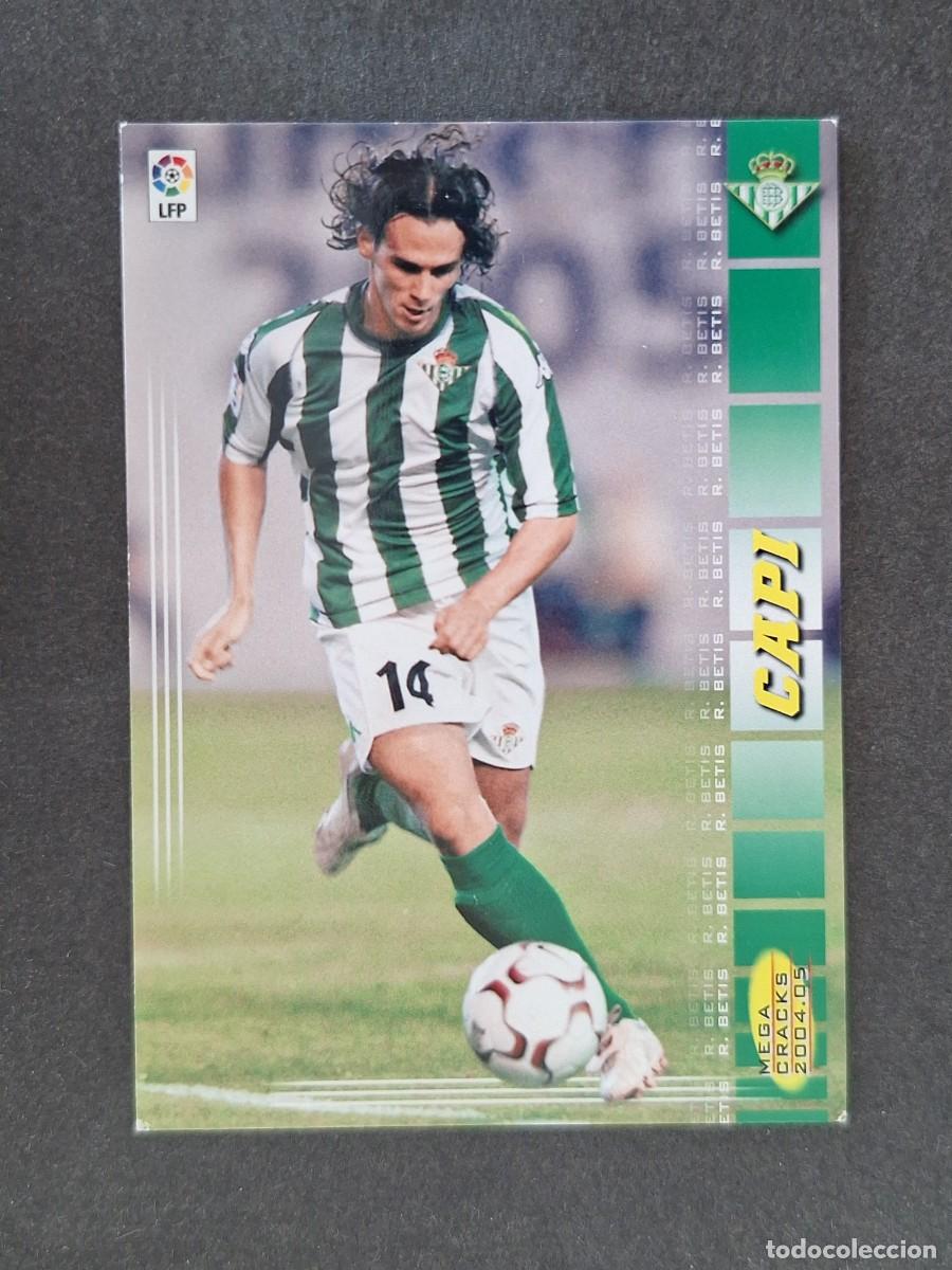 Cromos de f&uacute;tbol: L3 CAPI REAL BETIS BALOMPIE 85 PANINI MEGACRACKS 2004 2005 04 05