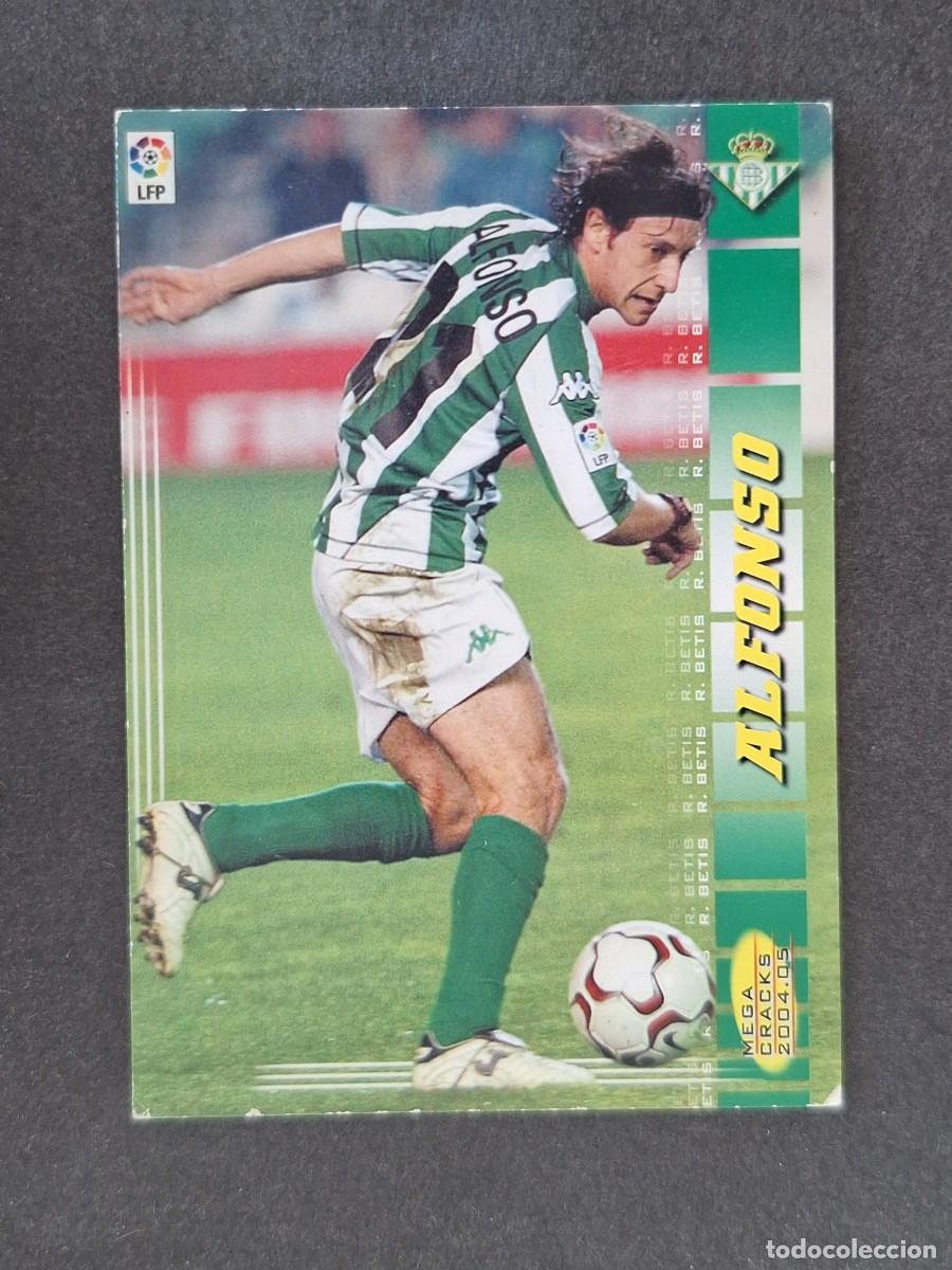 Cromos de f&uacute;tbol: L3 ALFONSO REAL BETIS BALOMPIE 89 PANINI MEGACRACKS 2004 2005 04 05