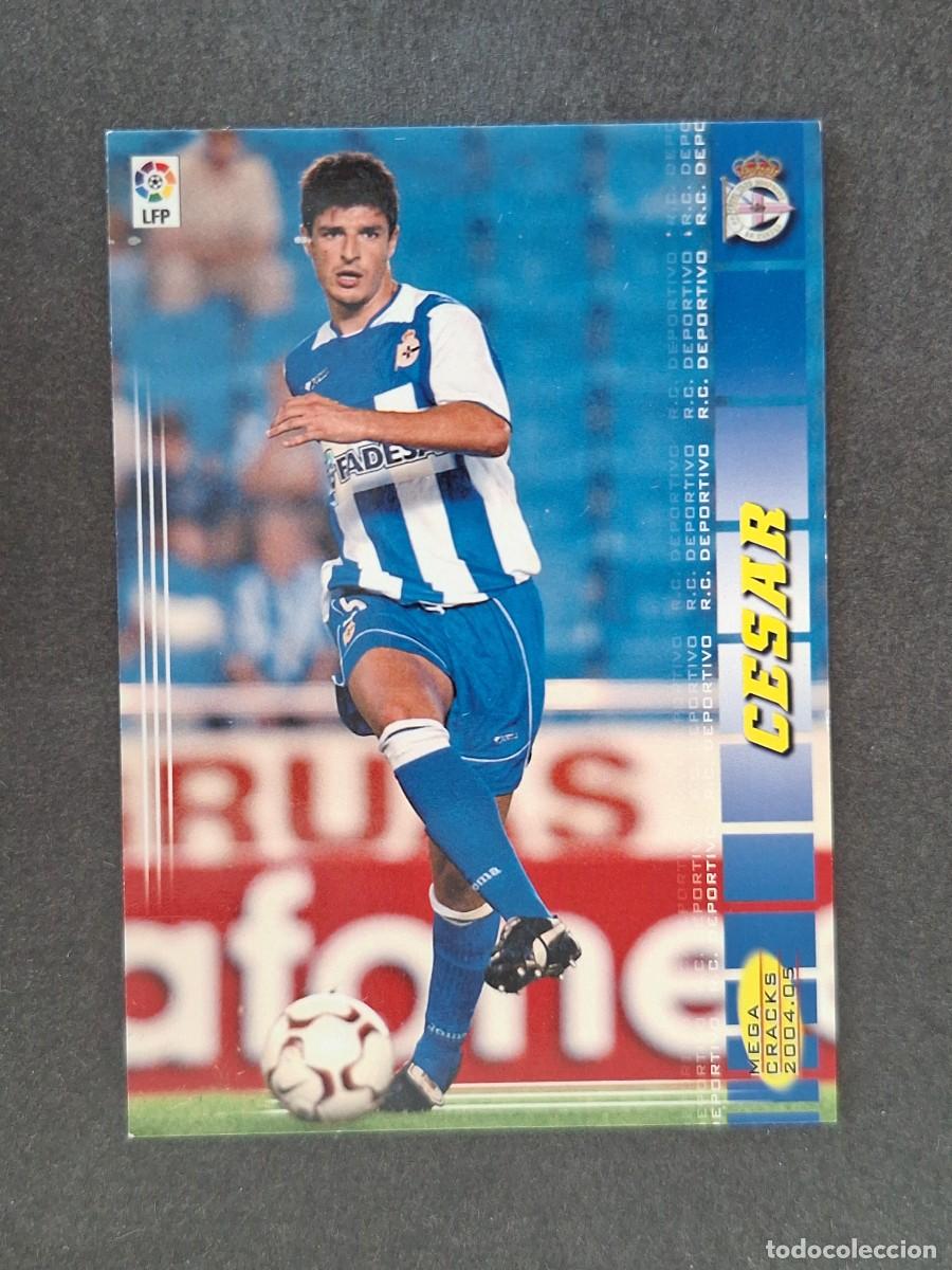 Cromos de f&uacute;tbol: L3 CESAR DEPORTIVO DE LA CORU&Ntilde;A 96 PANINI MEGACRACKS 2004 2005 04 05
