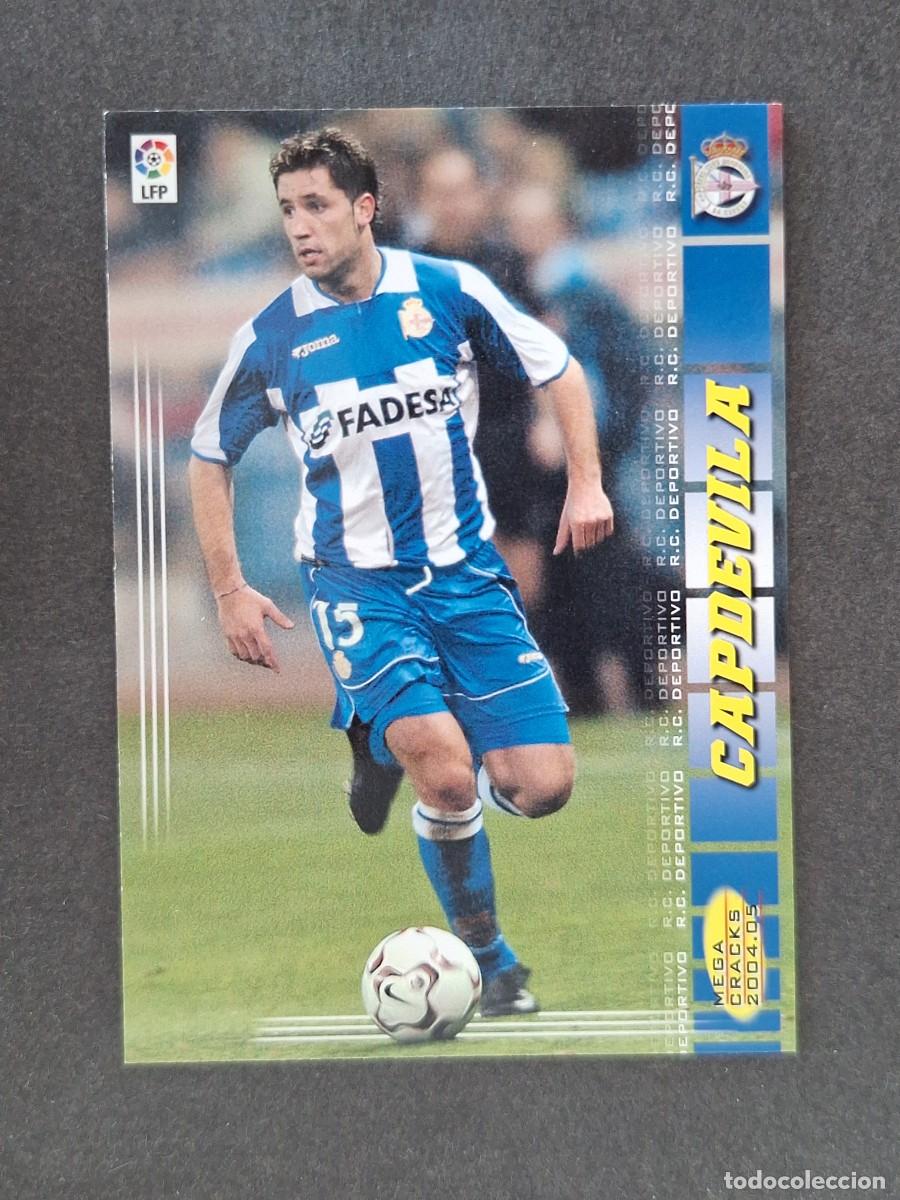 Cromos de f&uacute;tbol: L3 CAPDEVILA DEPORTIVO DE LA CORU&Ntilde;A 98 PANINI MEGACRACKS 2004 2005 04 05