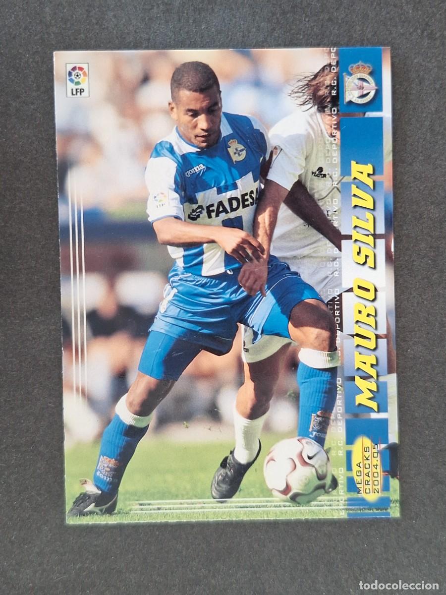 Cromos de f&uacute;tbol: L3 MAURO SILVA DEPORTIVO DE LA CORU&Ntilde;A 99 PANINI MEGACRACKS 2004 2005 04 05