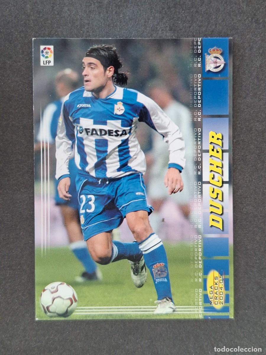 Cromos de f&uacute;tbol: L3 DUSCHER DEPORTIVO DE LA CORU&Ntilde;A 100 PANINI MEGACRACKS 2004 2005 04 05