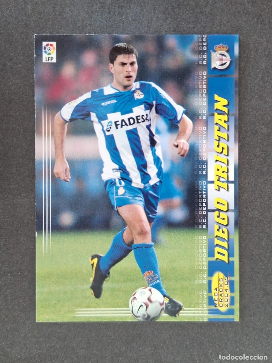 Cromos de f&uacute;tbol: L3 DIEGO TRISTAN DEPORTIVO DE LA CORU&Ntilde;A 108 PANINI MEGACRACKS 2004 2005 04 05
