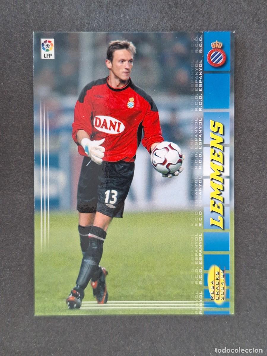 Cromos de f&uacute;tbol: L3 LEMMENS R. C. D. ESPA&Ntilde;OL 110 PANINI MEGACRACKS 2004 2005 04 05
