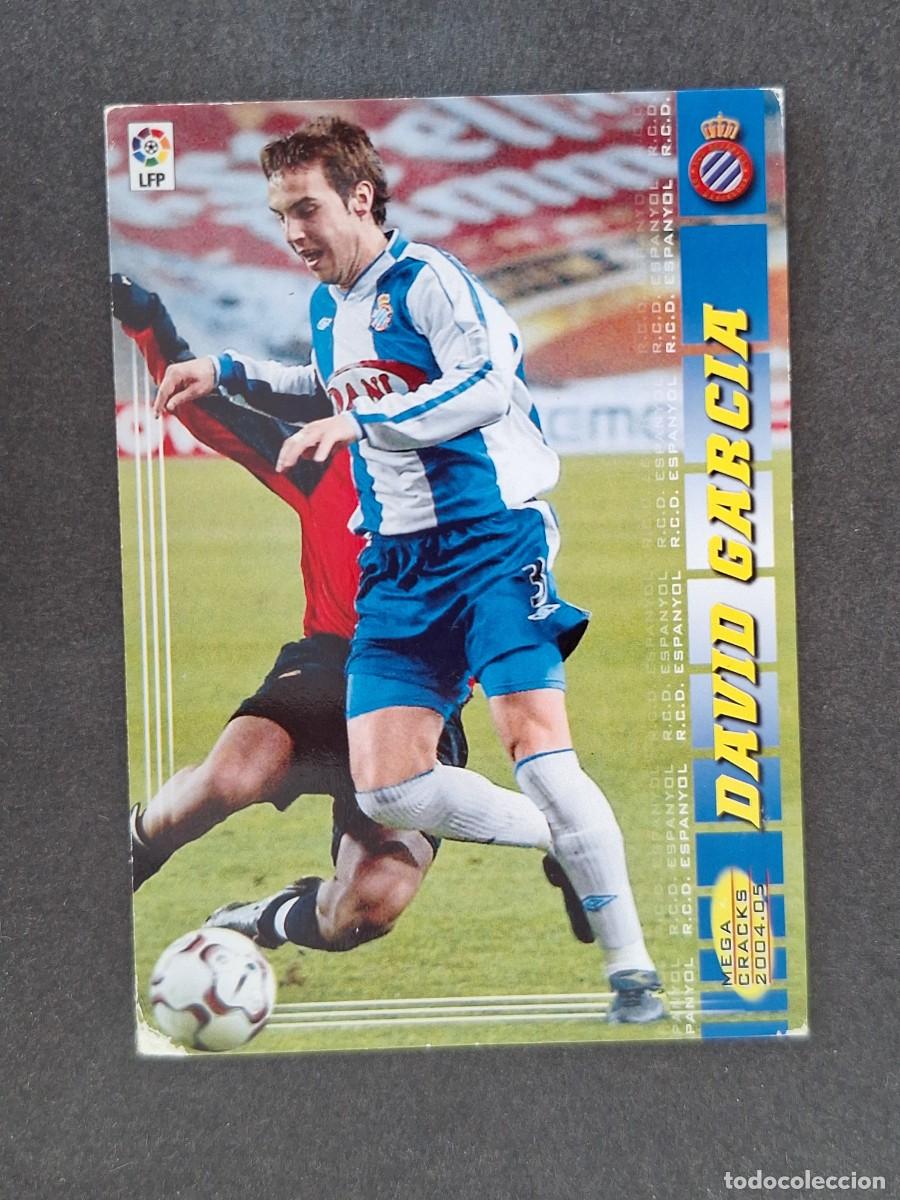 Cromos de Futebol: L3 DAVID GARCIA R. C. D. ESPA&Ntilde;OL 116 PANINI MEGACRACKS 2004 2005 04 05