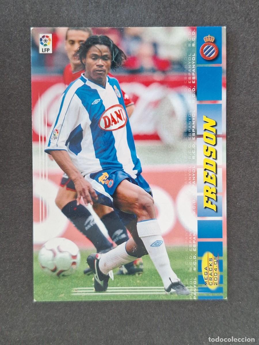 Cromos de f&uacute;tbol: L3 FREDSON R. C. D. ESPA&Ntilde;OL 117 PANINI MEGACRACKS 2004 2005 04 05