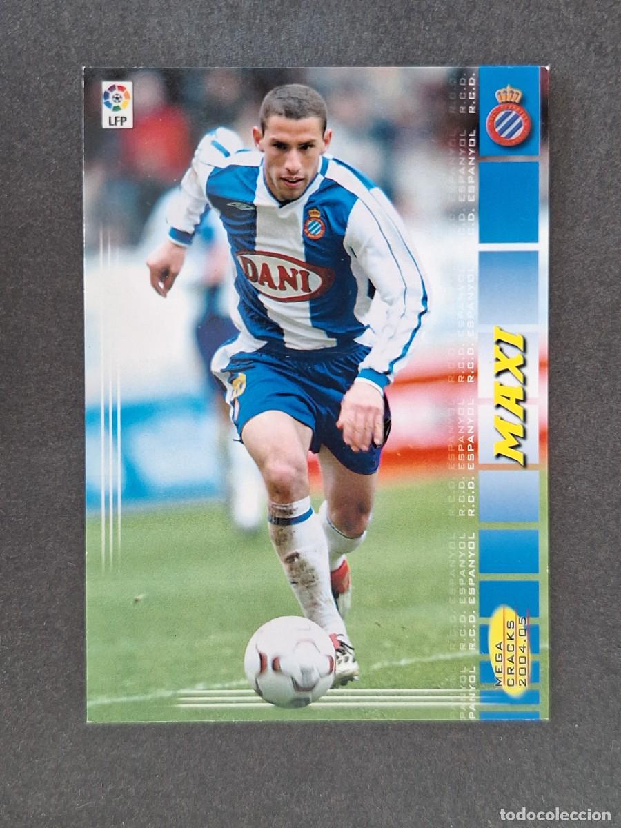 Cromos de f&uacute;tbol: L3 MAXI R. C. D. ESPA&Ntilde;OL 121 PANINI MEGACRACKS 2004 2005 04 05