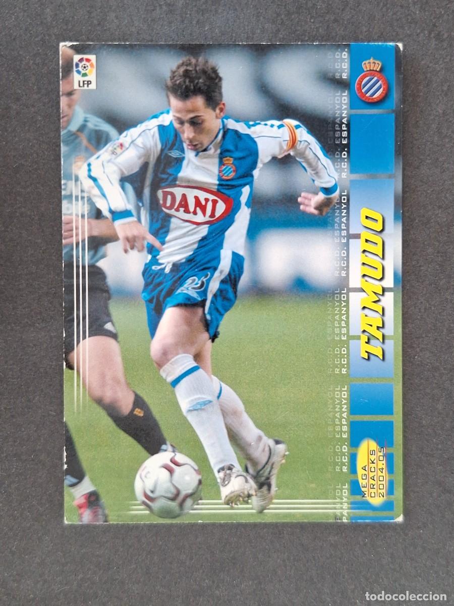 Cromos de f&uacute;tbol: L3 TAMUDO R. C. D. ESPA&Ntilde;OL 125 PANINI MEGACRACKS 2004 2005 04 05