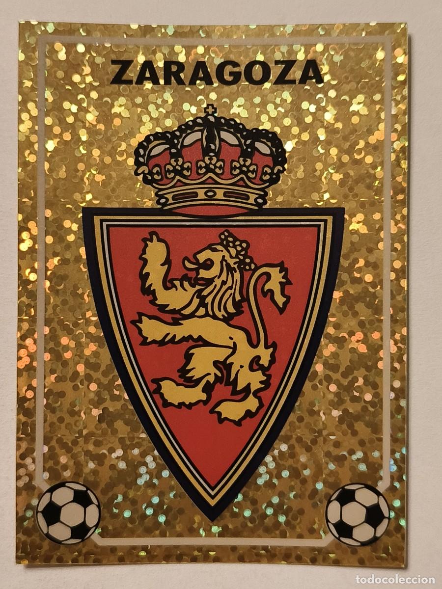 Cromos de f&uacute;tbol: #L ESCUDO (REAL ZARAGOZA) LIGA 96/97 PANINI