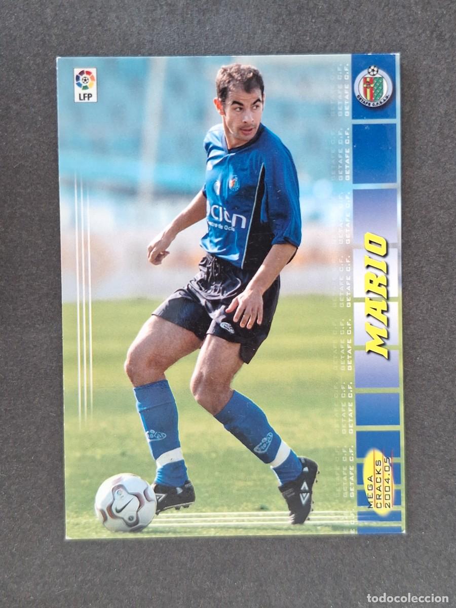 Cromos de f&uacute;tbol: L3 MARIO GETAFE C. F. 129 PANINI MEGACRACKS 2004 2005 04 05