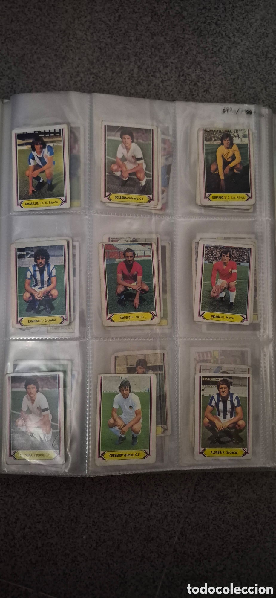 Cromos de f&uacute;tbol: CROMOS LIGA ESTE T.80 81